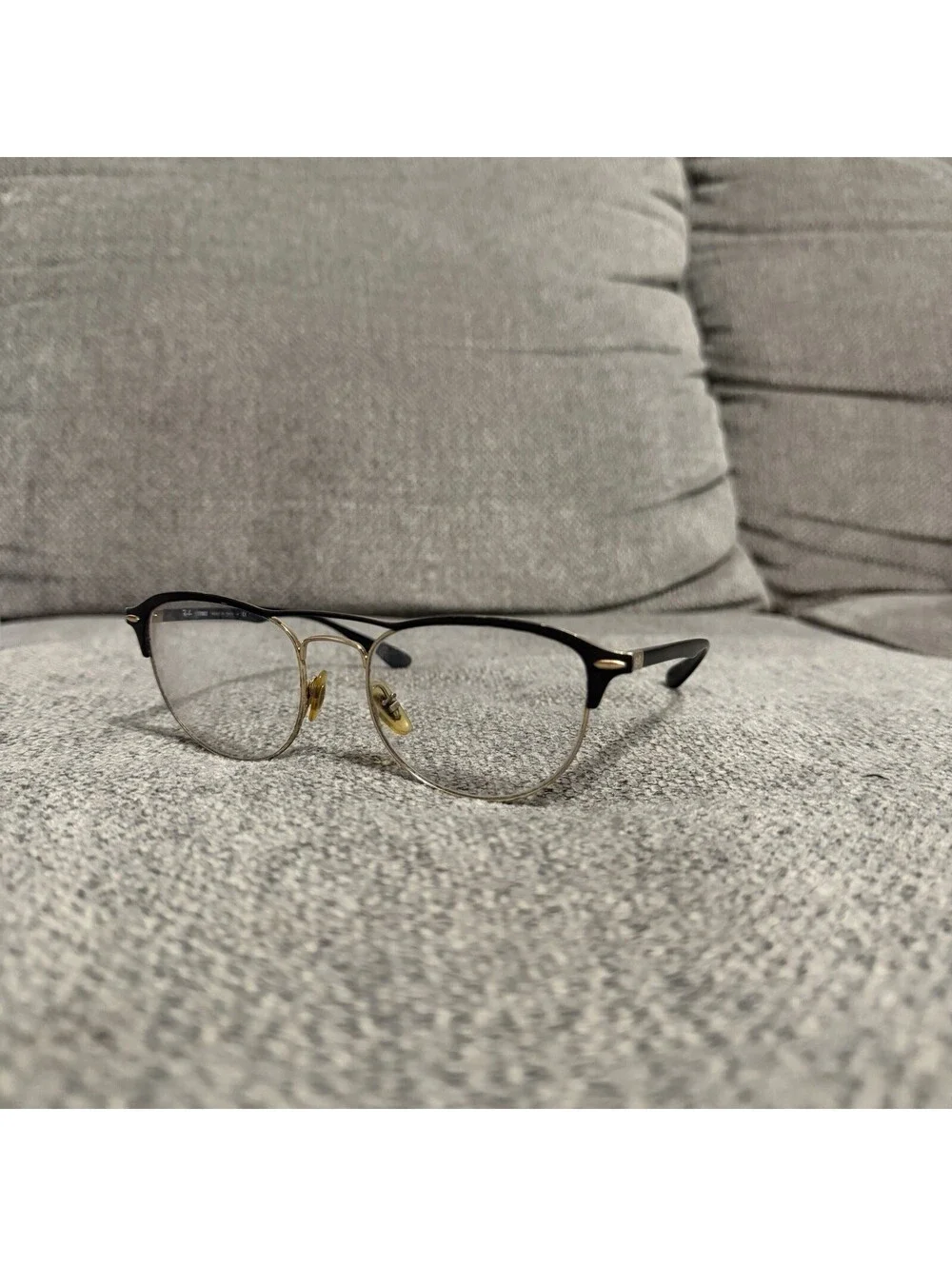 Ray Ban RB3596V 2994 Liteforce Gold/Black Square Eyeglasses